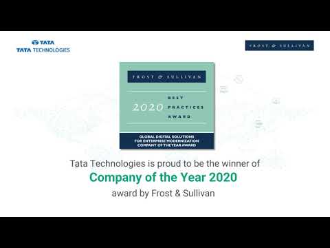 Tata Technologies bags Frost &amp; Sullivan&#039;s Company of the Year 2020 award