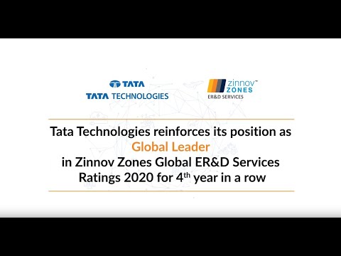 TATA TECHNOLOGIES RECOGNITION IN ZINNOV ZONES 2020 | Tata Technologies